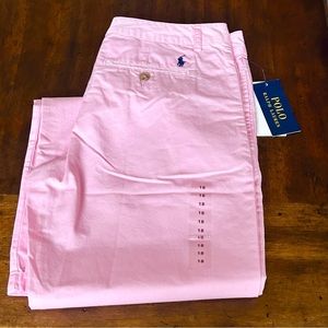 Boys Pink Polo Pants